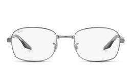 Ray-Ban Unisex Rectangle Eyeglasses in Gunmetal – Product Photo 1