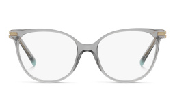 تسوق نظارات طبية تيفاني فيكتوريا طراز كات آي تيفاني أند كو بلون رمادي لامع شفاف أونلاين.