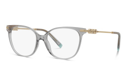 تسوق نظارات طبية تيفاني فيكتوريا طراز كات آي تيفاني أند كو بلون رمادي لامع شفاف أونلاين.