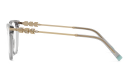 تسوق نظارات طبية تيفاني فيكتوريا طراز كات آي تيفاني أند كو بلون رمادي لامع شفاف أونلاين.