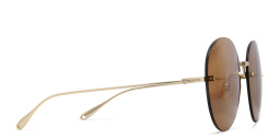 GUCCI Rimless Round Sunglasses in Gold – Product Photo 3