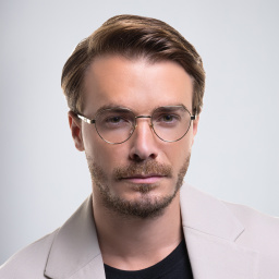 Shop GUCCI Round Eyeglasses in Gold online.