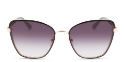 Shop Calvin Klein Cat-Eye Sunglasses in Black online.