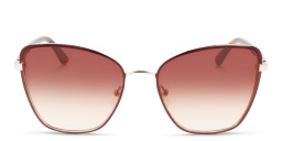 Shop Calvin Klein Cat-Eye Sunglasses in Brown online.