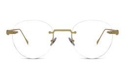 Cartier Pasha de Cartier Round Eyeglasses in Gold – Product Photo 1