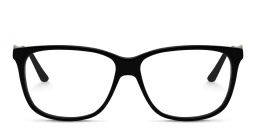 Shop Cartier Signature 'C'de Cartier Wide Rectangle Eyeglasses in Black online.