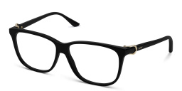 Shop Cartier Signature 'C'de Cartier Wide Rectangle Eyeglasses in Black online.