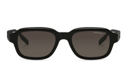 MONTBLANC Rectangle Sunglasses in Black – Product Photo 1