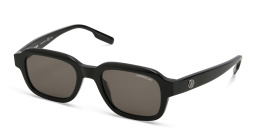 MONTBLANC Rectangle Sunglasses in Black – Product Photo 2