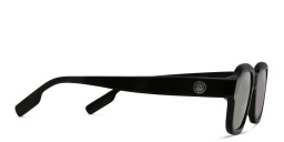 MONTBLANC Rectangle Sunglasses in Black – Product Photo 3