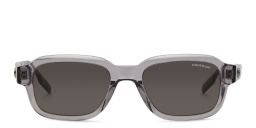 MONTBLANC Rectangle Sunglasses in Grey – Product Photo 1