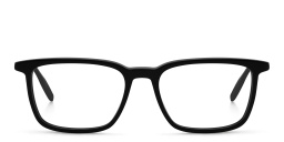Shop MONTBLANC Square Eyeglasses in Black online.