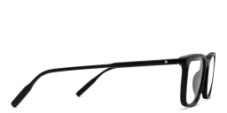 Shop MONTBLANC Square Eyeglasses in Black online.