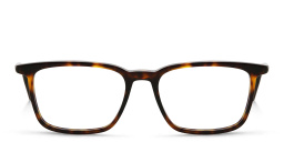 Shop MONTBLANC Square Eyeglasses in Havana online.