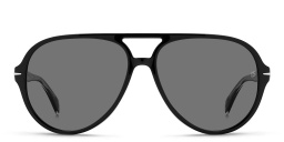 DAVID BECKHAM Pilot Sunglasses in Black – Product Photo 1