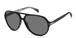 DAVID BECKHAM Pilot Sunglasses in Black – Product Photo 2
