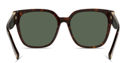 VALENTINO Stud Square Sunglasses in Havana – Product Photo 4