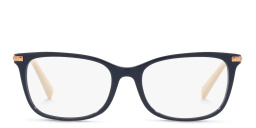 Stud Rectangle Eyeglasses من فالنتينو بلون أزرق - صورة المنتج 1