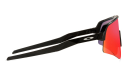 Shop Oakley Sutro Lite Sweep Half-Rim Rectangle Sunglasses in Black online.