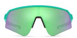 Shop Oakley Sutro Lite Sweep Half-Rim Mask Sunglasses in Green online.