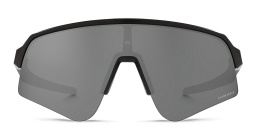 Shop Oakley Sutro Lite Sweep Half-Rim Mask Sunglasses in Black online.
