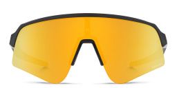 Shop Oakley Sutro Lite Sweep Half-Rim Mask Sunglasses in Black online.