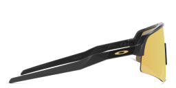 Shop Oakley Half-Rim Rectangle Sunglasses in Black online.