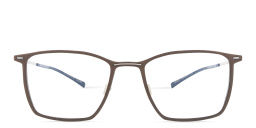 Shop MONOGRAM Rectangle Eyeglasses in Brown online.