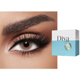 DIVA Monthly Color Contact Lenses - Clay – Product Photo 1
