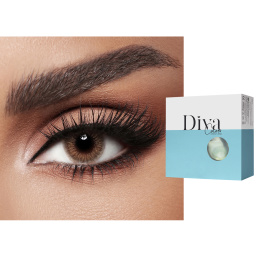 Shop DIVA Monthly Color Contact Lenses - Nut online.