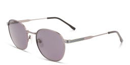 Shop Lacoste Round Sunglasses in Gunmetal online.