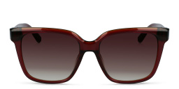 Calvin Klein Square Sunglasses in Red – Product Photo 1