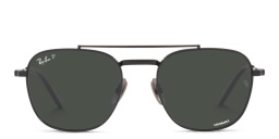 Shop Ray-Ban Unisex Pilot Sunglasses in Black online.
