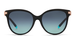 TIFFANY Oversized Pillow Sunglasses in Black – Product Photo 1