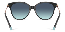 TIFFANY Oversized Pillow Sunglasses in Black – Product Photo 4