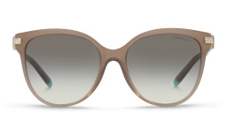 TIFFANY Oversized Pillow Sunglasses in Nude – Product Photo 1
