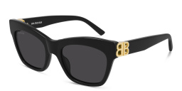 Shop BALENCIAGA Everyday Cat-Eye Sunglasses in Black online.