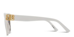 Shop BALENCIAGA Everyday Cat-Eye Sunglasses in White online.