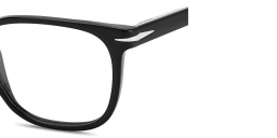 DAVID BECKHAM Square Eyeglasses in Black – Product Photo 4