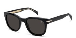DAVID BECKHAM Square Sunglasses in Black – Product Photo 2