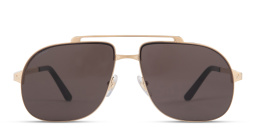 Cartier Santos de Cartier Pilot Sunglasses in Gold – Product Photo 1