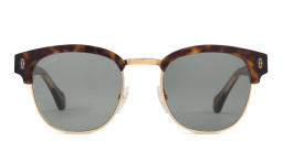 Cartier Signature 'C'de Cartier Square Sunglasses in Havana – Product Photo 1