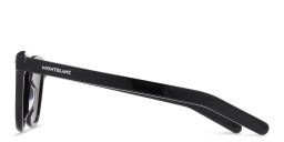 MONTBLANC Square Sunglasses in Black – Product Photo 3