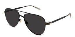 MONTBLANC Pilot Sunglasses in Black – Product Photo 1