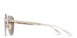 نظارات شمسية طراز بايلوت من مونت بلانك بلون ذهبي - صورة المنتج 2