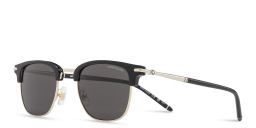 MONTBLANC Square Sunglasses in Black – Product Photo 2