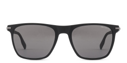 تسوق نظارات شمسية مستطيلة مونت بلانك بلون أسود أونلاين.