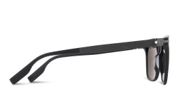 تسوق نظارات شمسية مستطيلة مونت بلانك بلون أسود أونلاين.