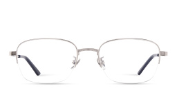 Cartier Signature 'C'de Cartier Rectangle Eyeglasses in Silver – Product Photo 1