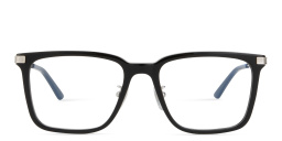 Shop Cartier C'de Cartier Square Eyeglasses in Black online.